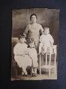 Old Family Photo - Mother and Babies
