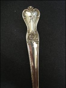 Antique Butter Spreader - Monogram