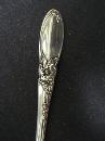 Antique Condiment Fork White Orchid by Community