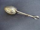 Fantastic Antique Tea Infuser - Strainer - Silver tone