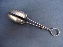 Fantastic Antique Tea Infuser - Strainer - Silver tone