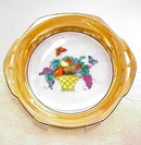 Beautiful Luster Noritake Vintage Bowl Handles Hand Painted