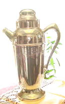 Deco Chrome Cocktail Shaker Jug