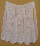 Antique FILET LACE APRON