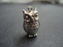 Vintage Silver Charm - Silver Owl Charm or Pendant