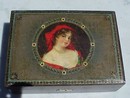 Victorian Glamour Girl Sewing Box