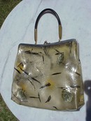 LADIES 40's Plastic PURSE - BAG