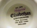Elizabethan Staffordshire Cup & Saucer Hand