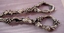 Gorgeous Art Nouveau Figural Grape Scissors