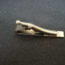 Vintage Silver Tone Tie Clip