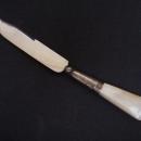Antique Sterling and Pearl Handle Fruit Knife