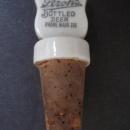 Antique Strohs Bottled Beer Porcelain Stopper