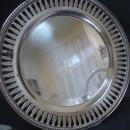 Serving Silver Tray - Round - Open Work