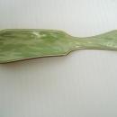 Antique French Ivory Shoe Horn - Shoehorn - Celluloid - Pearl Finish