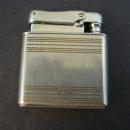 Antique Cigarette Lighter - Silver tone - Deco designs - Colibri by Kreisler - West Germany