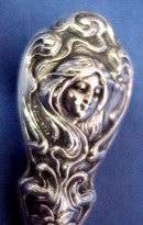 Original Art Nouveau STERLING .Nail Tool