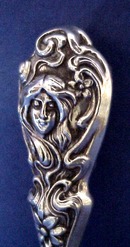 Original Art Nouveau STERLING .Nail Tool
