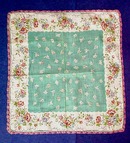 Chintz Like Printed Hanky