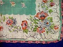 Chintz Like Printed Hanky
