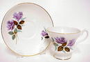 Fantastic Imperial Cup & Saucer - Lavender Rose