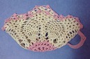 Pretty Whimsical Crocheted Lace Tea Cup Holder