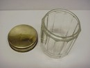 Antiqe HEAVY PRESSED GLASS HUMIDOR