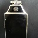 Ronson Art Deco Cigarette Case Lighter and Powder Case - Signed Ronson