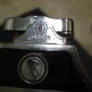 Ronson Art Deco Cigarette Case Lighter and Powder Case - Signed Ronson