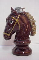 Lovely Figural Vintage Pottery Lighter
