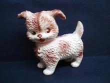 Vintage 1962 Edward Mobley Rubber Toy Dog