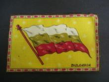 Tobaco Felt Flannel Flag - BULGARIA