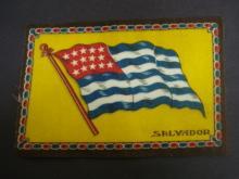 Tobaco Felt Flannel Flag - SALVADOR