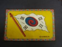 Great Tobacco Felt Flannel Flag -COREA