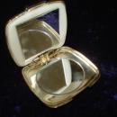 Vintage Compact Mirror Case by Schildkraut