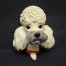 Bossons Dog - Poodle - Wall Plaque -Key Hook