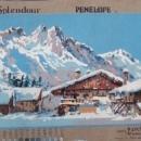 Vintage Needlepoint Winter Splendour England