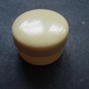 Vintage French Ivory Pill Box Celluloid Box Cream Color