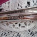 Vintage Silver Spoons Pair