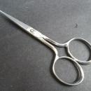 Vintage Small Scissors Silver Tone Singer Co Brazil