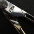 Vintage Small Scissors Silver Tone Singer Co Brazil