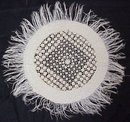 EXQUISITE Antique LACE SAMPLER DOILY