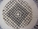EXQUISITE Antique LACE SAMPLER DOILY