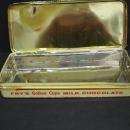 Fry's Vintage Tin Box Golden Cups Milk Chocolate Old Tinbox