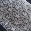Fantastic Vintage Lace Collar for Dress or Blouse White Lace Pearly Buttons