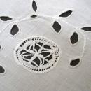 Vintage Fillet Lace Centerpiece Hand Made Exquisite Workmanship Cluny Lace Border Cutwork