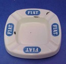 Enamelware Ashtray Auto FIAT