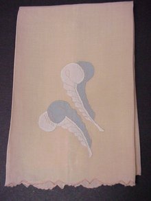 GUEST TOWEL*FEATHERS*