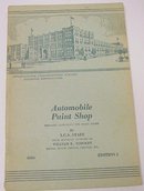 1949 AUTOMOBILE PAINT SHOP