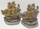 VICTORIAN CAST IRON BOOKENDS