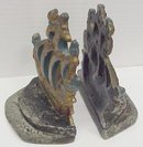 VICTORIAN CAST IRON BOOKENDS